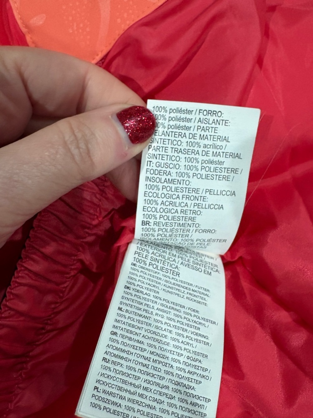Roxy Women's Bright Orange Ski Jacket - Picture 12 of 12